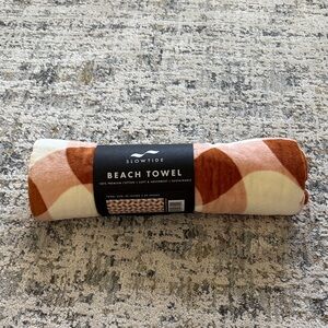 Slowtide Weaver Beach Towel - Cream